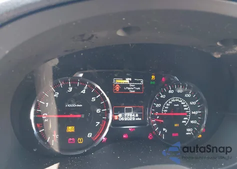 2020 Subaru Wrx from USA, damaged, VIN JF1VA1A69L9820353